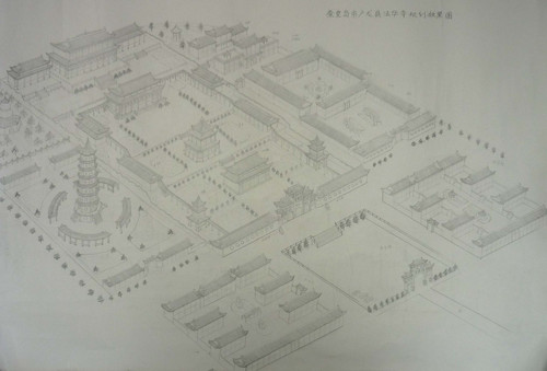 傳統寺廟規劃設計及寺院圖紙分析 傳統寺廟規劃設計及寺院圖紙分析